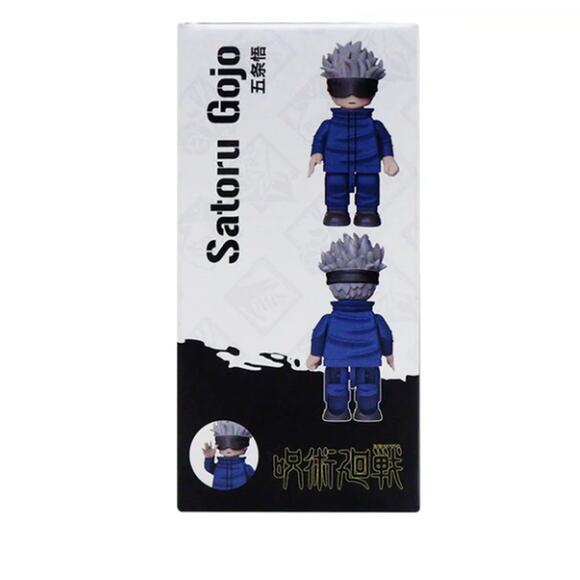 Sunrisepop Jujutsu Kaisen Small Scene Bricks + Bricks Man Gojo Combo - Picture 8 of 10